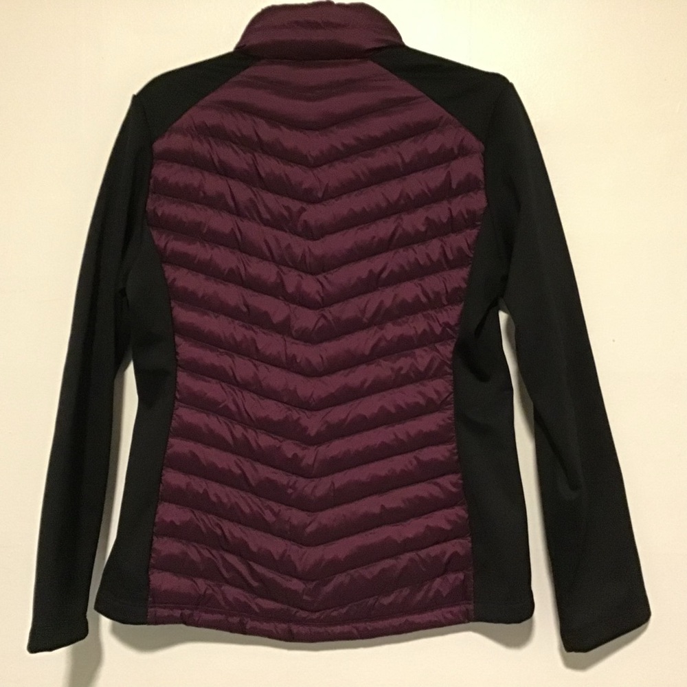 32 Degrees Heat Black and Plum Jacket - Picture 4 of 6